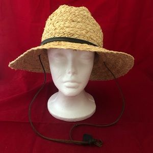 Madewell Straw Sun Hat with Black Band